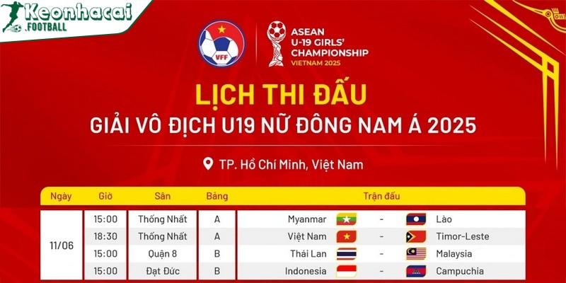 Chuyên mục lịch bóng đá cung cấp thông tin chuẩn xác mọi giải đấu