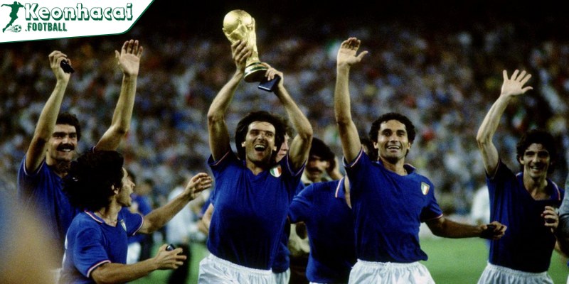 Đội tuyển Ý đã giành chức vô địch World Cup lần thứ ba trong lịch sử của họ