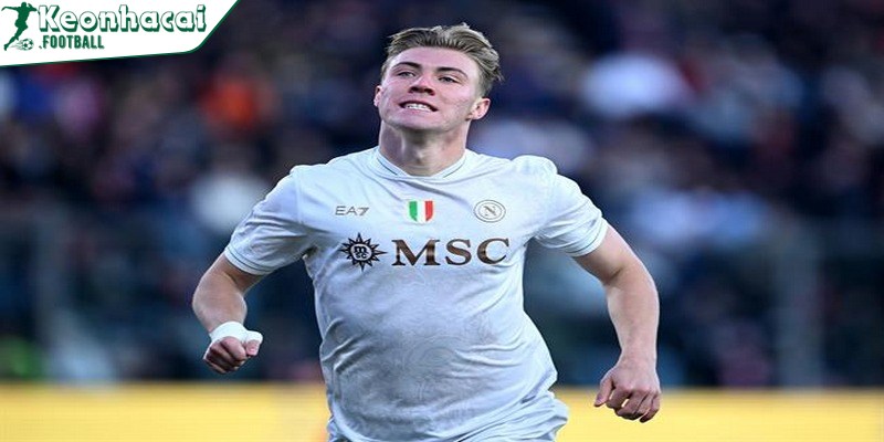 Rasmus Hojlund tạo dấu ấn tại Napoli