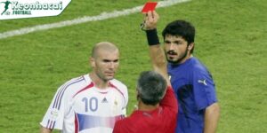 Zidane bị thẻ đỏ tại trận chung kết