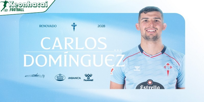 RC Celta de Vigo chính là nơi Carlos Dominguez bắt đầu xây dựng nền tảng